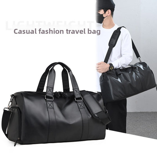 Mens Sports Fitness Bag Dry Wet Separate Travel Backpack